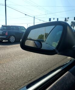 Blind Spot Convex Car Rear View Mirror: Rearview/Side Stick On Mirror Automotive Accessories | Narrow Blindspot Mirrors For Car By Utopicar (2 pack) 24 81TEH9LjWbL