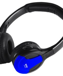 BOSS Audio Systems HP34C Dual Channel Foldable Wireless Headphone, Interchangeable Color Accent Caps, Multicolor Dual Channel Headphones 13 81TEjynNx3L