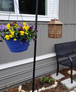 Stokes Select Bird Feeder, Metal Hopper Bird Feeder, 4 Feeding Ports, 3.6 lb Bird Seed Capacity, Copper Finish 44 81TFAippNUL