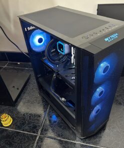 Skytech Gaming Chronos Gaming PC Desktop – Intel Core i7 13700K 3.4 GHz, NVIDIA RTX 4070, 1TB NVME SSD, 32GB DDR5 RAM RGB, 750W Gold PSU, 360mm AIO, 11AC Wi-Fi, Windows 11 Home 64-bit,Black 13700K | 4070 28 81TFqcGUlL