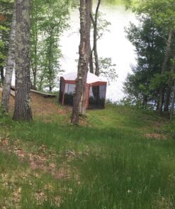 Coleman Back Home Screen Canopy Tent with Instant Setup, Outdoor Gazebo for Bug-Free Lounging, Shelter Fits Over Picnic Tables for Parties, Events, Tailgating, Picnics, & More 12 X 10 Ft 30 81TGZyMQIxL