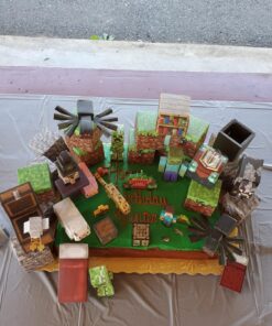 Minecraft Papercraft Hostile Mobs Set, Over 30 Piece 27 81TH 7Mo3BL