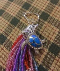 Victoria Jewelry 925 Sterling Silver Blue Opal Sea Turtle Necklace 23 81THt14efYL 1