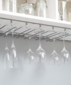 Organize It All Large Chrome Stemware Holder - 1876W 26 81TJdnTiZhL