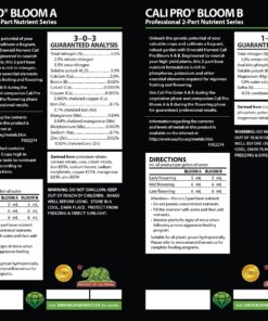 Emerald Harvest GL56723910.918 Cali Pro Bloom A+B Fertilizer Combo, 0.95 L 5 81TL0ITe rL