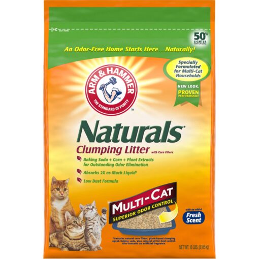 ARM HAMMER Naturals Cat Litter, Multi Cat, 18lb Bag