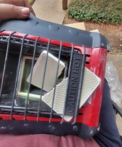 Mr. Heater F232000 MH9BX Buddy 4,000-9,000-BTU Indoor-Safe Portable Propane Radiant Heater, Red-Black 54 81TQbR1jN2L