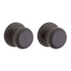 Kwikset Juno Interior Passage Door Knob, Handle For Closet and Hallway Doors, Non-Locking Doorknob in Venetian Bronze, with Microban Protection No Size Transitional 50 81TRdwR4CTL
