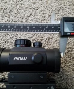 Pinty Tactical 1x40mm Reflex Red Green Dot Sight Riflescope, 4 MOA Rifle Optic Sight, Fits 20mm Picatinny Weaver Rail 34 81TS6gkpkFL