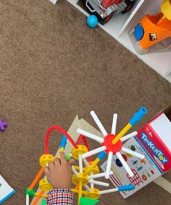 TINKERTOY 30 Model 200 Piece Super Building Set - Preschool Learning Educational Toy for Girls and Boys 3+ (Amazon Exclusive) 30 MODEL SUPER BUILDING SET 28 81TSKJiG4L