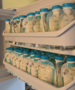 Kiinde Twist Pouch Direct-Pump Direct-Feed Twist Cap Breast Milk Storage Bags for Pumping, Freezing, Heating and Feeding, Pre-Sterilized, 6 Ounce, pack of 80 6oz 6 Ounce (Pack of 80) 42 81TTDRJbbDL