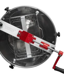 Honey Keeper Pro 2 Frame Stainless Steel Honey Extractor Beekeeping Equipment Honeycomb Drum 13 81TTmJGaQSL