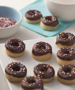 Wilton Small Donut Pan 12-Cavity, Steel 12-Cavity Mini 21 81TUAjFCIGL