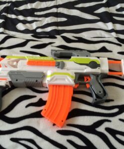 NERF Modulus ECS Motorized Blaster, Removable Scope, Drop Grip, Barrel, Stock, 10-Dart Clip (Amazon Exclusive) Frustration-Free Packaging 37 81TUbUyzDL