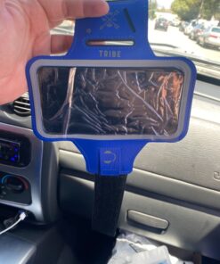 TRIBE Running Phone Holder Armband. iPhone & Galaxy Cell Phone Sports Arm Bands for Women, Men, Runners, Jogging, Walking, Exercise & Gym Workout. Fits All Smartphones. Adjustable Strap, CC/Key Pocket L: iPhone+/Pro Max/XR/XS Max/Galaxy+/Ultra/Note 28 81TUeN7t2BL