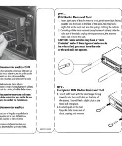 SCOSCHE DT1 DIN Automotive Car Radio Removal Pry Tool Kit 16 81TUimcG8L