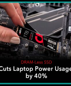 Addlink S70 Lite 1TB Ultra Durability Gaming SSD Maximum Speed 3200 MB/s Internal Solid State Hard Drive - M.2 2280 PCIe 3.0 NVMe Gen3X4 3D NAND SSD (ad1TBS70M2P) Gaming Gen3 24 81TVVu77lXL