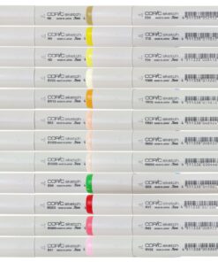 Alternative view of Too Copic sketch comic illustrations 24 color set