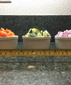 Norpro 8oz/240ml Porcelain Ramekins, Set of 4 31 81TYkR8WHUL