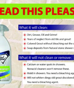 ULTIMATE GROUT CLEANER: Best Grout Cleaner For Tile and Grout Cleaning, Acid-Free Safe Deep Cleaner & Stain Remover for Even the Dirtiest Grout, Best Way to Clean Grout in Ceramic, Marble. 1-Gallon 1 Gallon 21 81TZqeEByxL