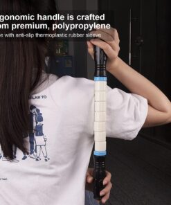 iGreely Premium Muscle Roller The Ultimate Massage Roller Stick 17 Inches Recommended by Physical Therapists Promotes Recovery Fast Relief for Cramps Soreness Tight Muscles-White White 23 81TaUyDa2nL