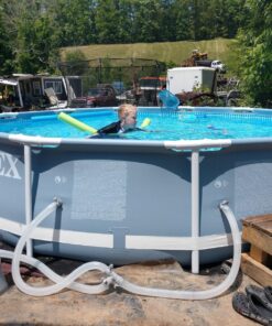 Intex 12ft X 30in Prism Frame Pool Set with Filter Pump 13 81Td3Xip32L