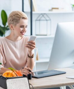 Skywin Portable Oven and Lunch Warmer - Personal Food Warmer for reheating meals at work without an office microwave 23 81Td8b4eOcL