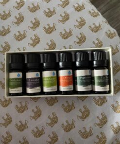 Pursonic 100% Pure Essential Aromatherapy Oils Gift Set-6 Pack , 10ML(Eucalyptus, Lavender, Lemon grass, Orange, Peppermint, Tea Tree) Pure Essential Oils Set 39 81Tddo4IYML