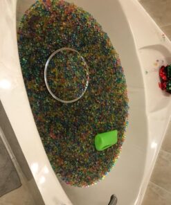 MarvelBeads Water Beads Rainbow Mix (1 Pound Bulk), for Kids Sensory Play and Spa Refill, BPA & Phthalate Free 58 81TfEPTaF0L