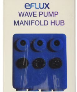Current USA 1685 eFlux Wave Pump Manifold HUB (Connects Up to 3 Wave Pumps),Blue 5 81TfRVkmgEL