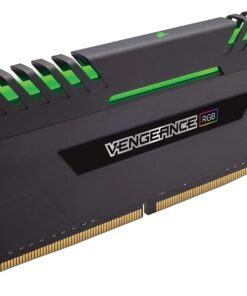 CORSAIR VENGEANCE RGB 32GB (4x8GB) DDR4 3000MHz C15 Desktop Memory - Black RGB - Black 32GB (4x8GB) 28 81TjglgXOCL
