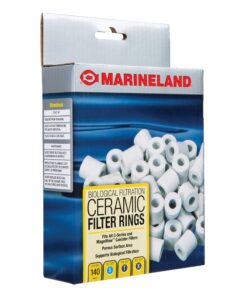 MarineLand Ceramic Filter Rings 140 Count, Supports Biological aquarium Filtration, Fits C-Series And Magniflow, 140 rings (PA11484) 12 81TlMRmUJiL