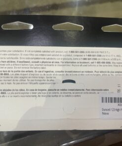 Duracell CR123A 3V Lithium Battery, 12 Count Pack, 123 3 Volt High Power Lithium Battery, Long-Lasting for Home Safety and Security Devices, High-Intensity Flashlights, and Home Automation 21 81Tm40AK6L