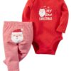 Carter's boys 2 Pc Fleece 367g119 18 Months Red 14 81Toh50r 3L