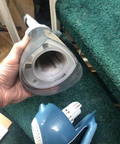 BLACK+DECKER dustbuster AdvancedClean Cordless Handheld Vacuum, Compact Home and Car Vacuum with Crevice Tool (CHV1410L) Blue, White 16 Volt Handheld Vacuum 39 81TqxhrLDWL