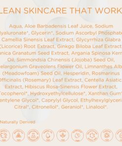 InstaNatural Hyaluronic Acid Face Serum, Brightens, Hydrates, Reduces the Look of Fine Lines and Wrinkles, with Vitamin C, Jojoba Oil, and Aloe Vera, 2 Fl Oz Hyaluronic Acid Serum 27 81Ts90CQ4eL