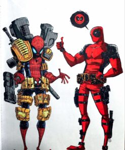Color Your Own Deadpool Paperback, Coloring Book 31 81Tsk2goasL