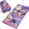 Idea Nuova 2 Piece Drawstring Sling Carry Bag with Sleeping Slumber Bag Minnie Mouse 26"x46" 15 81Tt9GHwWML