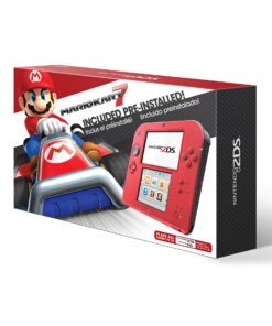 Alternative view of Nintendo Nintendo 2DS-Crimson Red 2 w/Mario Kart 7 - Nintendo 2DS Crimson Red 2