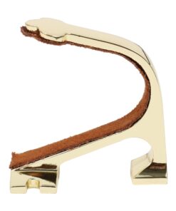 Allen Company Shotgun and Rifle Brass Wall Mount Hooks - Heavy-Duty Gun Rack - Shooting Accessories for Home - Comes with Four Brass-Plated Screws - One Pair 28 81Tw3lCthbL