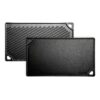Lodge LDP3 Cast Iron Rectangular Reversible Grill/Griddle, 9.5-inch x 16.75-inch, Black 16.75 Inch Double Burner 8 81TwQoZnnFL