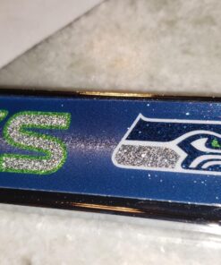Rico Industries Seattle Seahawks Bling Chrome License Plate Frame with Glitter Accent 6 x 12.25-inches #1 Mom 29 81TwV9 puWL