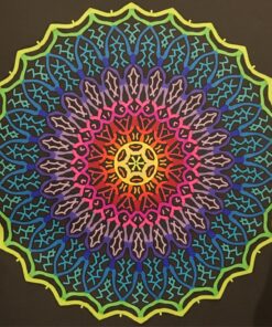 Glowing Mandalas: Coloring Book for Adults Paperback 65 81Tx4lpUfJL
