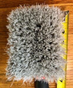 Mothers Car Wash Brush, Wheel and Fender Brush, Short Handle Tire Cleaner for Car Detailing, 10 Inch, Red/Black Standard 50 81TxXQ61SSL