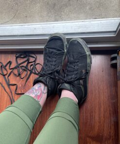 DELELE 2 Pair Flat Shoe laces 5/16" Wide Shoelaces for Athletic Running Sneakers Shoes Boot Strings 51 inch (130CM) 02 Black 19 81U T79ZiCL