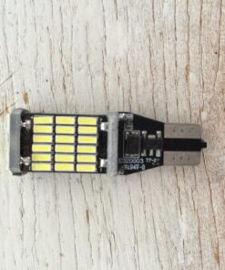 RAYHOO 1000 lumens Extremely Bright 921 912 LED Backup Light Bulbs Canbus Error Free T15 906 W16W socket 45pcs AK-4014 Chipsets, Only For Backup Reverse Lights, Xenon White 6000K, 2pcs 59 81U0PmYeHkL