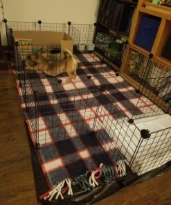 Whitmor Storage Cubes - Stackable Interlocking Wire Shelves - 14.25"D x 14.5"W x 14.5"H - Black (Set of 6) 48 81U0RzNHIZL 1