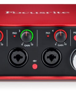 Alternative view of Focusrite Scarlett 18i8 (2nd Gen) USB Audio Interface with Pro Tools | First