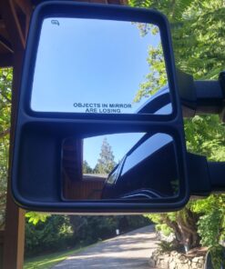 BERRYZILLA (Pair) Objects in Mirror are Losing Decal Black Etched Glass Funny Sticker 36 81U295u JhL