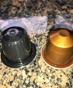 Gourmesso 50ct Flavored Espresso Pods | Int.5 | Proudly Fairtrade | Compatible with Nespresso Original Capsule Machines | Caramel Vanilla Chocolate Hazelnut Coconut | Medium Roast 50ct Flavors Bundle 10 Count (Pack of 5) 37 81U2C4kAuCL